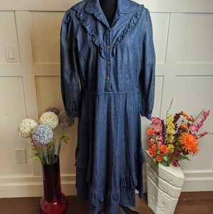 Denim dress